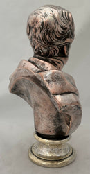 The Duke of Wellington, A Silver Plate on Copper Bust in the Manner of Elkington.