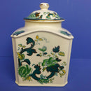 Masons Ironstone Chartreuse Large Nankin jar
