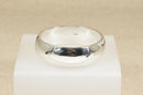 Large Silver Hinged Cuff Bangle