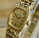 Vintage Regency Ladies Cocktail Watch | 17 Jewel Swiss Mechanical | Gold Tone Openwork Bracelet | Boxed