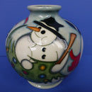 Moorcroft Snow Dance Vase