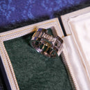 Tiffany & Co. 'Atlas' Series 18ct White Gold Diamond Openwork Ring Size K