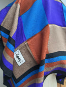 Vintage Yves Saint Laurent (YSL) Silk Scarf – Unworn with Original Gift Envelope