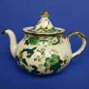 Masons Ironstone Chartreuse Teapot