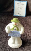 Coalport snowman figurine Coalport The Welcome figurine Coalport limited edition snowman