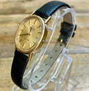 Vintage Omega De Ville Ladies Quartz Watch | c.1979 | Cal. 1350 | 23mm Gold Plated Oval Case