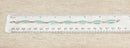 Beautiful Silver & Turquoise Bracelet – 7¼” Stamped 925