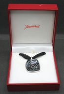 Baccarat silver snowflake pendant/necklace