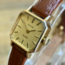 Vintage Avia Ladies Watch | Swiss Made | Manual Wind | 18mm Gold Tone Case | Incabloc | 1960s 1970s