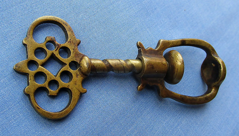 Antique Eighteenth 18TH Century Brass Nutcracker/Nutcrackers