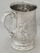 Victorian Silver Plated Tankard, circa 1880.