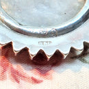 Victorian Silver Target Brooch