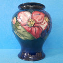 A Moorcroft Vase (5.78inch) in the Clematis Design by Walter Moorcroft