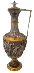 Victorian Neoclassical Electrotype Jug, circa 1870.