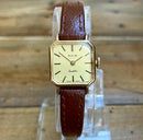 Vintage Avia Ladies Watch | Swiss Made | Manual Wind | 18mm Gold Tone Case | Incabloc | 1960s 1970s