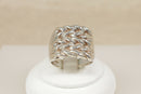 Substantial Vintage Silver Keeper Ring – Sheffield 1998