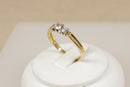 Stunning 18ct Gold Diamond Trilogy Ring – 0.33ct Total Diamond Weight