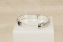 Classic Vintage Sterling Silver Hinged Bangle – Birmingham 1961