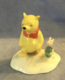 Royal Doulton - Winnie The Pooh figurine Royal Doulton The More It Snows Tiddely Pom Doulton piglet WP20