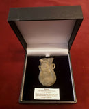 A Medieval ,Lead Holy Water Pilgrims Ampulla, From The Shrine At Walsingham.