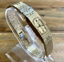 Seiko Ladies Vintage Mechanical Cocktail Watch – Gold-Plated Bracelet