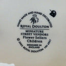 Royal Doulton Miniature Street Vendors Figurine - Flower Seller's Children HN4807