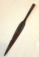 A Celtic Warriors Large Iron Spear Head.