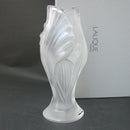 Lalique “Iris” 23cm vase