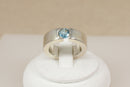 Silver & Topaz Statement Ring