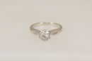 Superb 18ct White Gold Diamond Cluster Ring – 0.33ct Total Diamond Weight