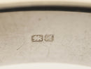 Vintage Solid Silver Bark Effect Hinged Bangle