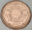 'Nelson's Victory Centenary Memento' Salver Containing Victory Copper.
