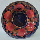 A Moorcroft Footed Bowl (Dia 8 inch) c1916-c1918 in Pomegranate