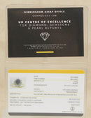 18ct Gold Sapphire & Diamond ‘Diana’ Ring, Certified