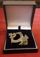A Roman Military, Silvered Bronze, Chariot Terret Ring / Rein Guide.
