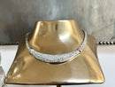 Vintage Christian Dior Silver Plated Rhinestone Necklace
