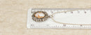 Elegant Art Deco Silver Cameo & Marcasite Pendant with Italian Snake Chain
