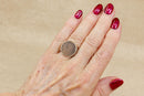 Stunning Handcrafted Sterling Silver Statement Ring by Suarti