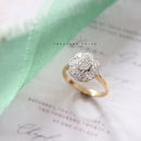 18ct Diamond Daisy Cluster Ring 1.20cts