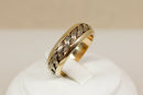 9ct Welsh Gold ‘Woven Lives’ Wedding Band by Cymru-y-Metel