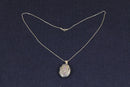 Pretty Edwardian Style Silver, Amethyst & Marcasite Oval Locket Necklace