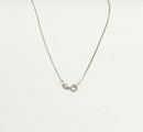 Silver Gilt Cloisonne Heart Pendant & Silver Chain