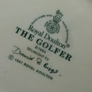 Royal Doulton Small Character Jug - Golfer D7064