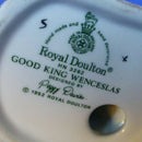 Royal Doulton Miniature Character Figurine - Good King Wenceslas HN3262