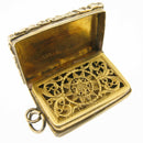 Georgian Solid Sterling Silver Vinaigrette Bir 1832 Clark & Smith