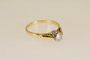 18ct Gold Diamond Solitaire Ring