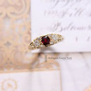 18ct Ruby & Diamond Ring