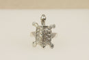 Silver Turtle Ring