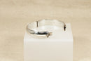 Vintage Silver Hinged Bangle