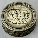 The 1814 Treaty of Paris Peace Allied Leaders Snuff Box. After Kempson & Turnpenny.